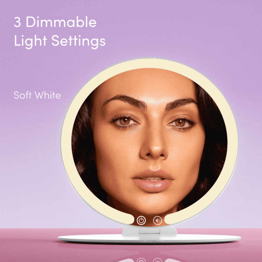 Abigail LED Travel Mirror
